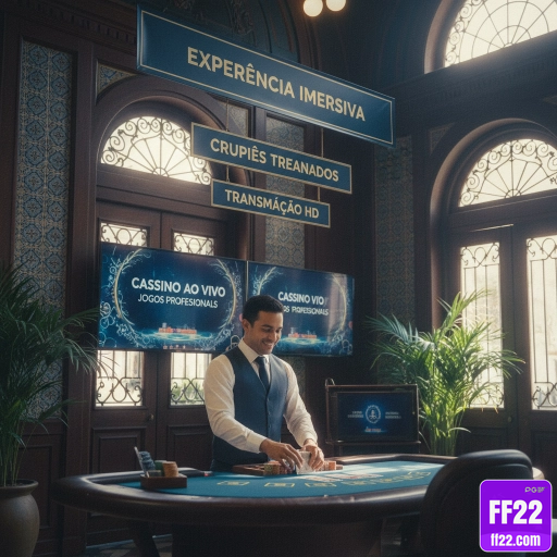 Vivencie a Emoção do Casino ao Vivo no ff22.com